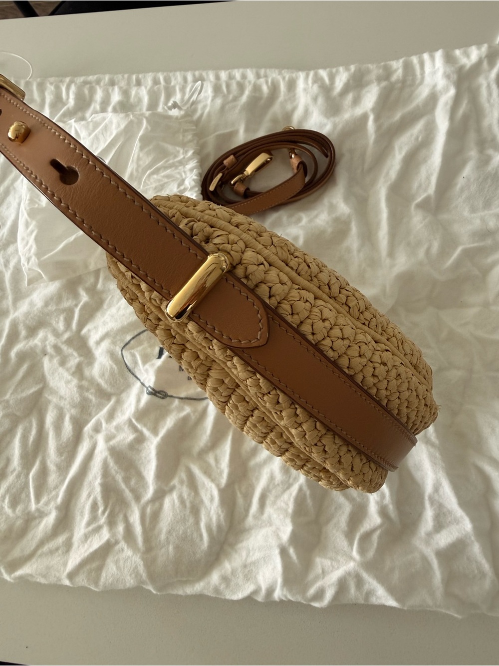 Prada Arque crochet shoulder bag - Picture 7 of 16